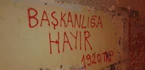 metal işçilerini destekleyen duvar yazısı - 4