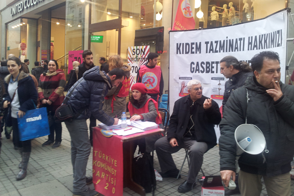 Kıdem Tazminatıma Dokunma!, Beyoğlu, 23 Şubat 2013