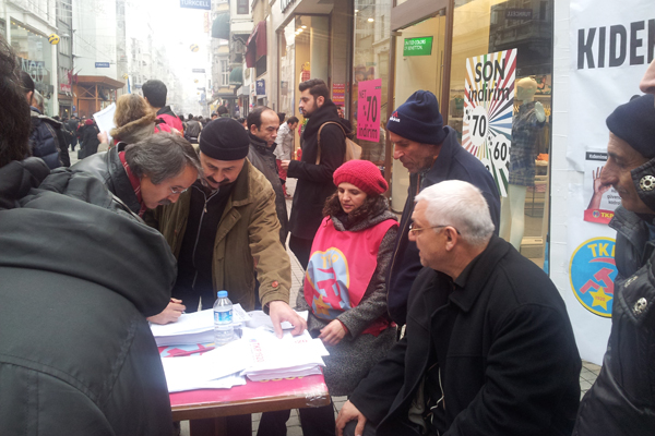 Kıdem Tazminatıma Dokunma!, Beyoğlu, 23 Şubat 2013