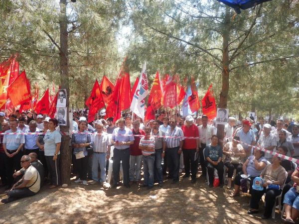 Hüseyin İnan, Deniz Gezmiş ve Yusuf Aslan idam edilişlerinin 41. yıldönümünde Mersin 68’liler ormanında anıldı!, 5 Mayıs 2013