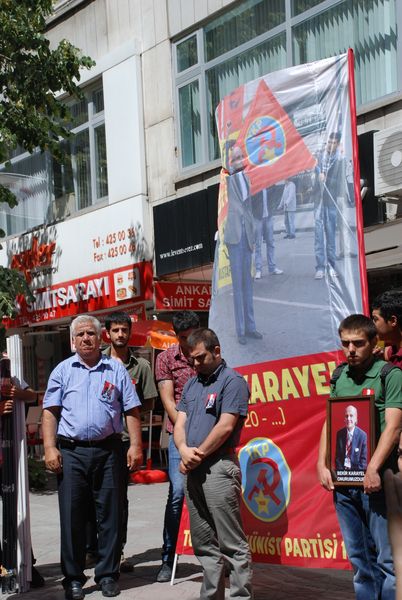 Bekir Karayel Yoldaşı sonsuzluğa uğurladık