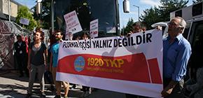 Direnişteki Flormar işçileri ziyaret edildi Direnişteki Flormar işçileri ziyaret edildi