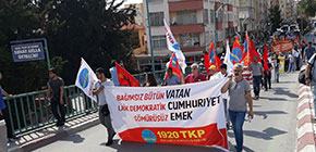 1 Mayıs Mersin ve Tarsus'ta coşkuyla kutlandı