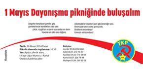 TKP 1920 İstanbul İl Örgütü piknik düzenliyor TKP 1920 İstanbul İl Örgütü piknik düzenliyor