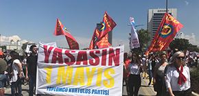Ankara'da 1 Mayıs şöleni