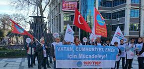 Avcılar halkı Vatan Cumhuriyet Emek mücadelesine çağrıldı