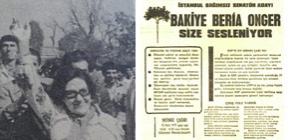 Beria Onger'i mücadelemizle yaşatacağız Beria Onger'i mücadelemizle yaşatacağız