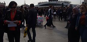 1920 TKP Suriye saldırısını protesto etti