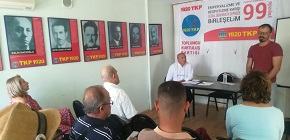 TKP'nin 99. kuruluş yıldönümü İzmir’de kutlandı TKP'nin 99. kuruluş yıldönümü İzmir’de kutlandı