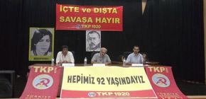 Mersinli Komünistler: Hepimiz 92 yaşındayız Mersinli Komünistler: Hepimiz 92 yaşındayız