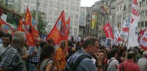 Taksim’de "Savaşa Hayır" eylemi