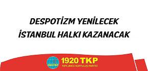 Oylarımız despotizmi durdurmak için Oylarımız despotizmi durdurmak için