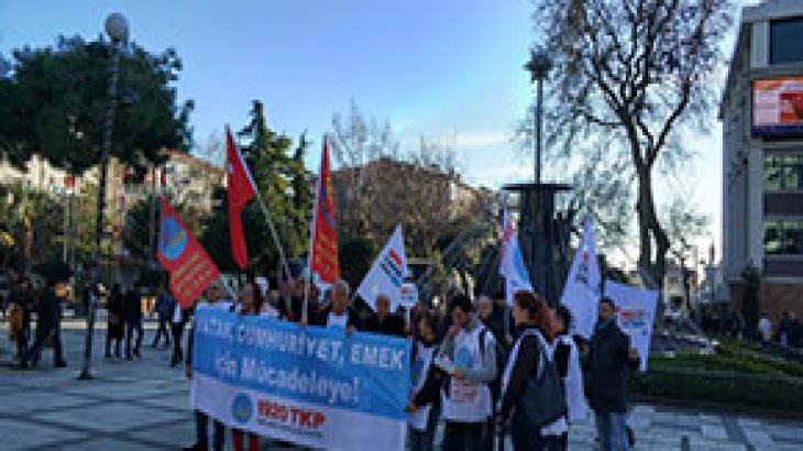 Avcılar halkı Vatan Cumhuriyet Emek mücadelesine çağrıldı Avcılar halkı Vatan Cumhuriyet Emek mücadelesine çağrıldı