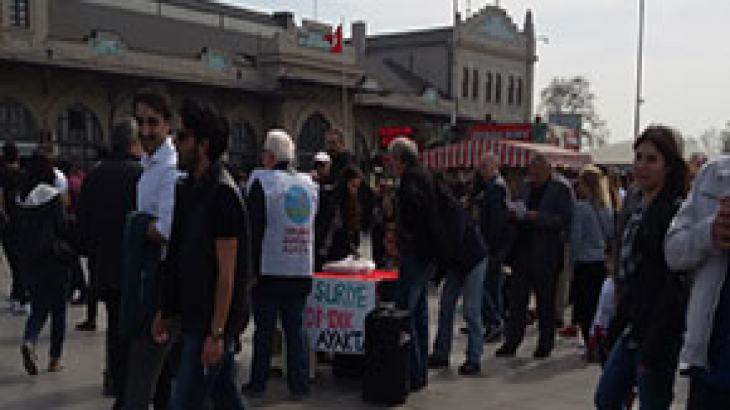 1920 TKP Suriye saldırısını protesto etti 1920 TKP Suriye saldırısını protesto etti