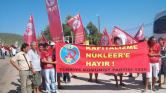 Mersin Akkuyu nükleer santrali protesto eylemi